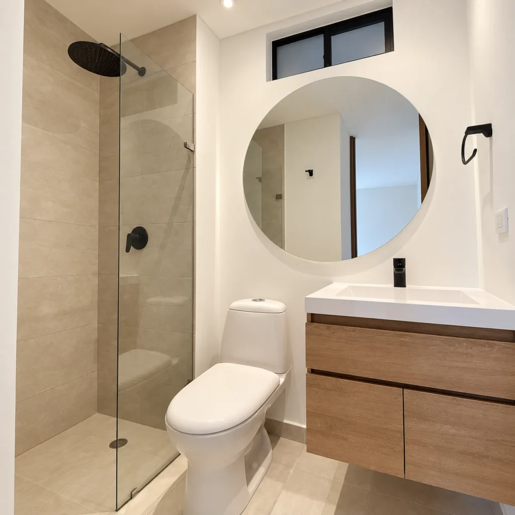edificio origami apartaestudio en venta baño