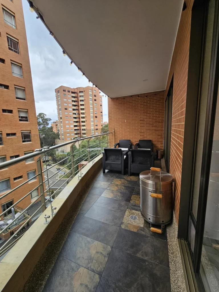 Terraza - Apartamento en venta santa barbara bogotá